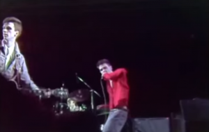 Captura vídeo TVE concierto The Smiths, Madrid, 1985