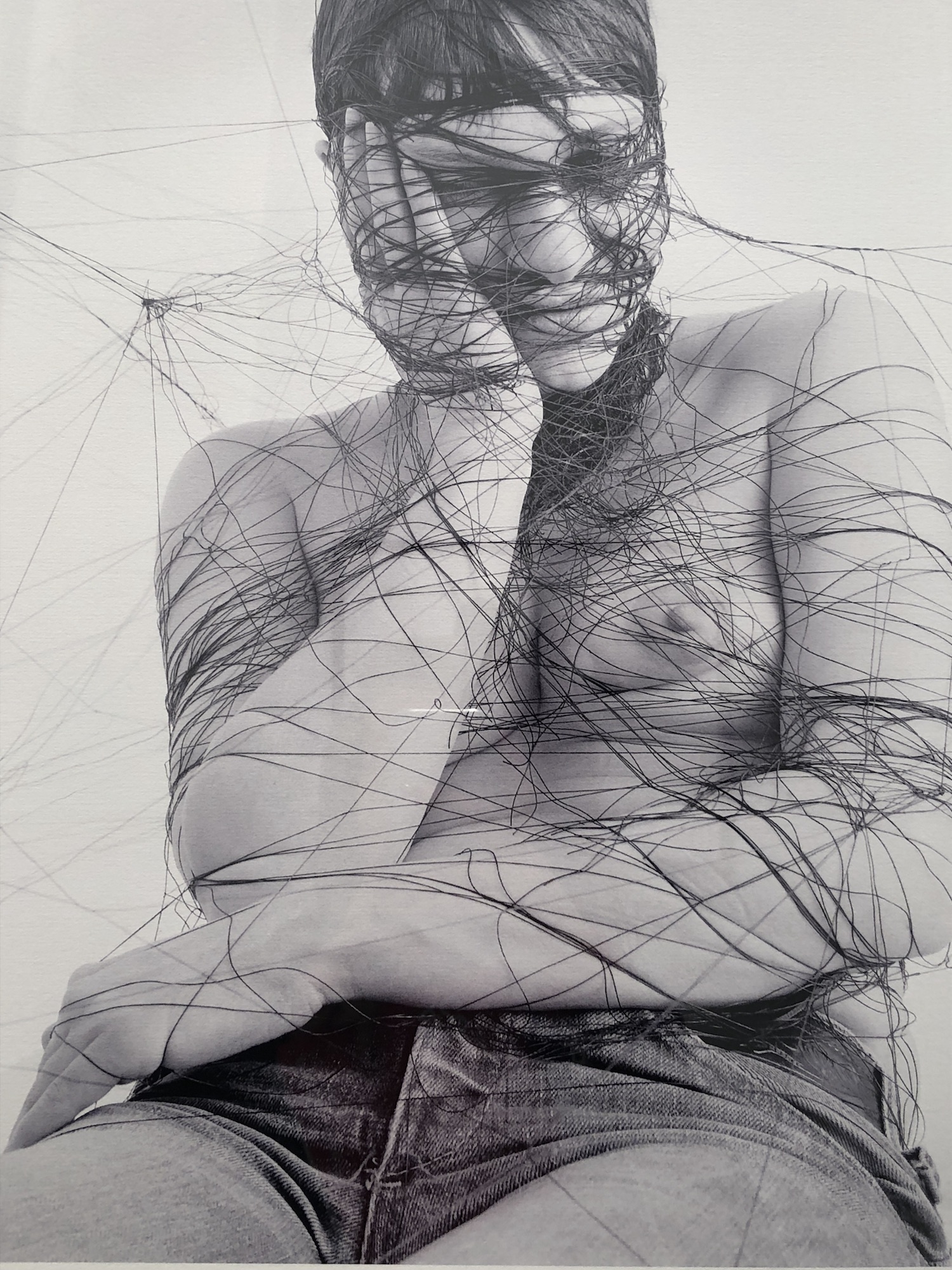 From the series permanente demonstration am - Annegret Soltau