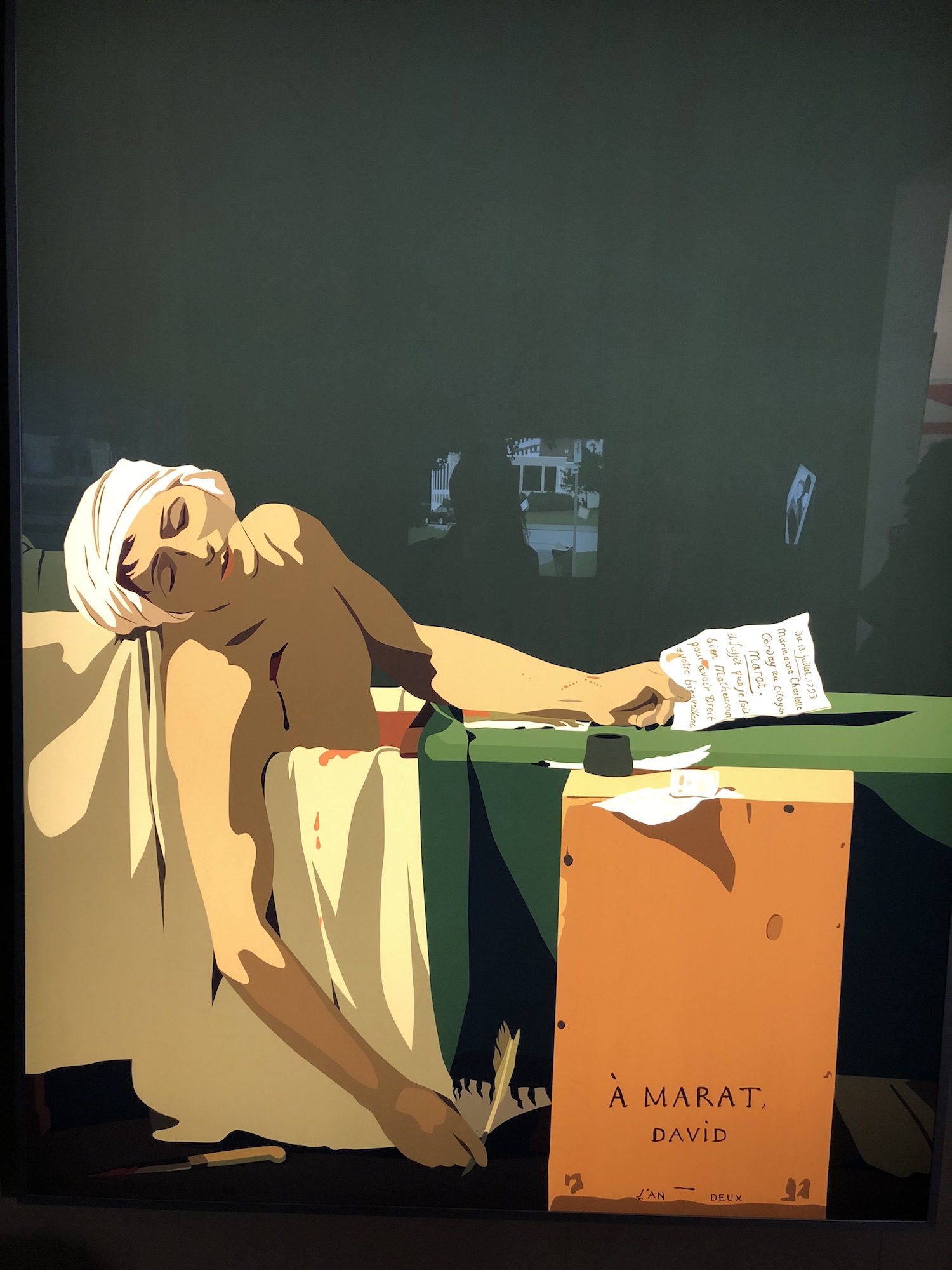 The Death of Marat - Kota Ezawa
