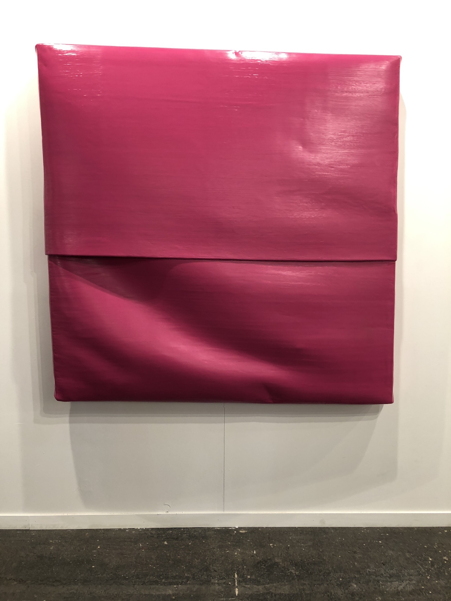 Concrete Canvas (pink) - Angela de la Cruz
