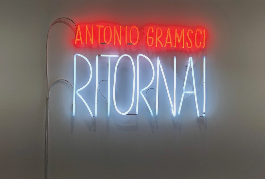 Antonio Gramsci Ritorna!, de Alfredo Jaar