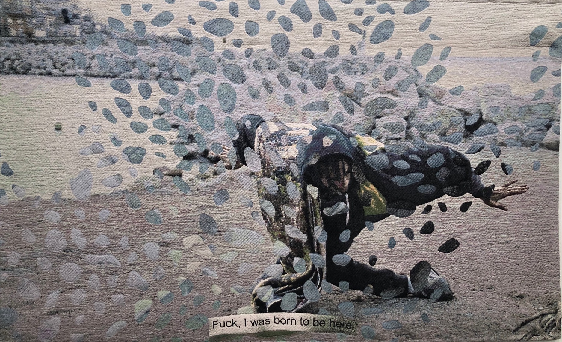 Fuck, I was born to be here. Laure Prouvost.