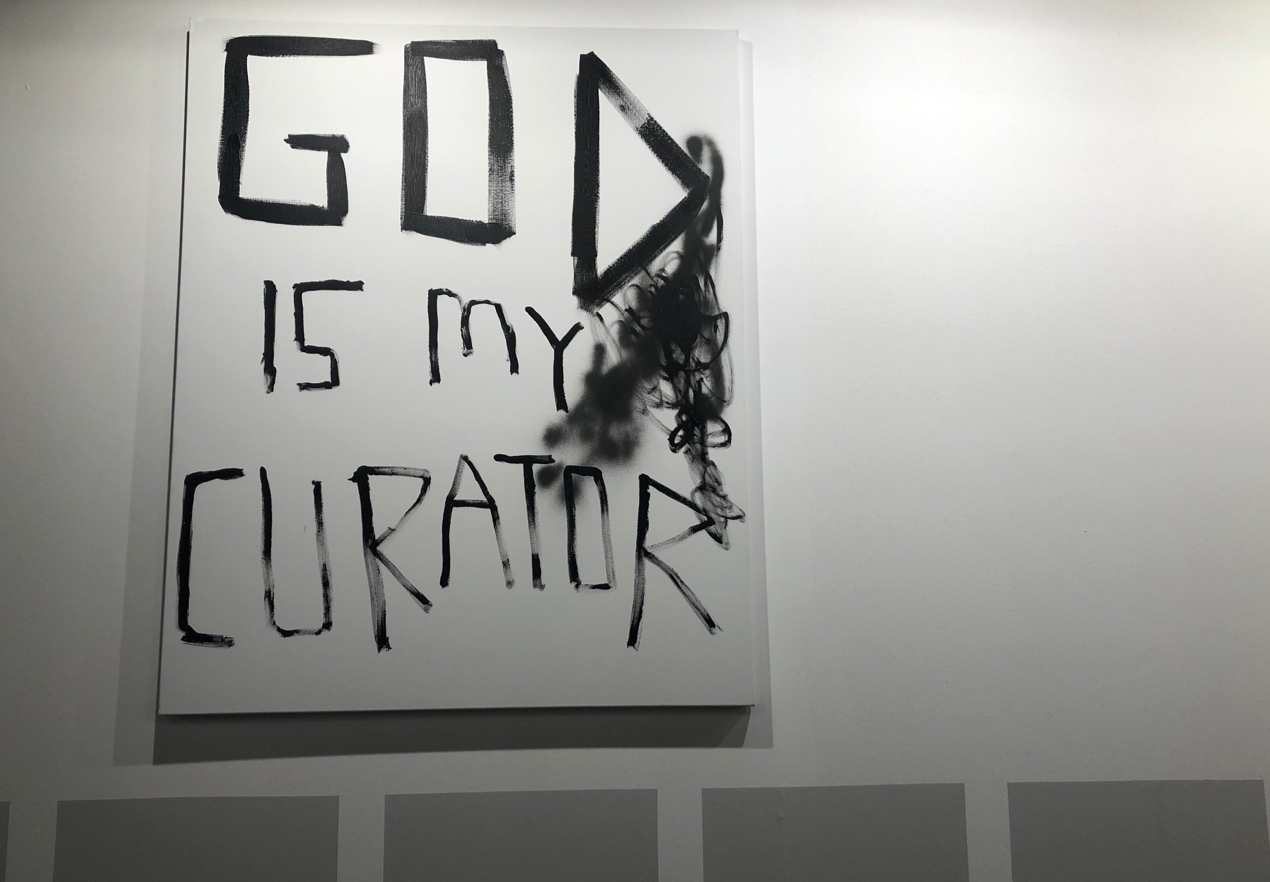 God is my curator. Richie Culver.