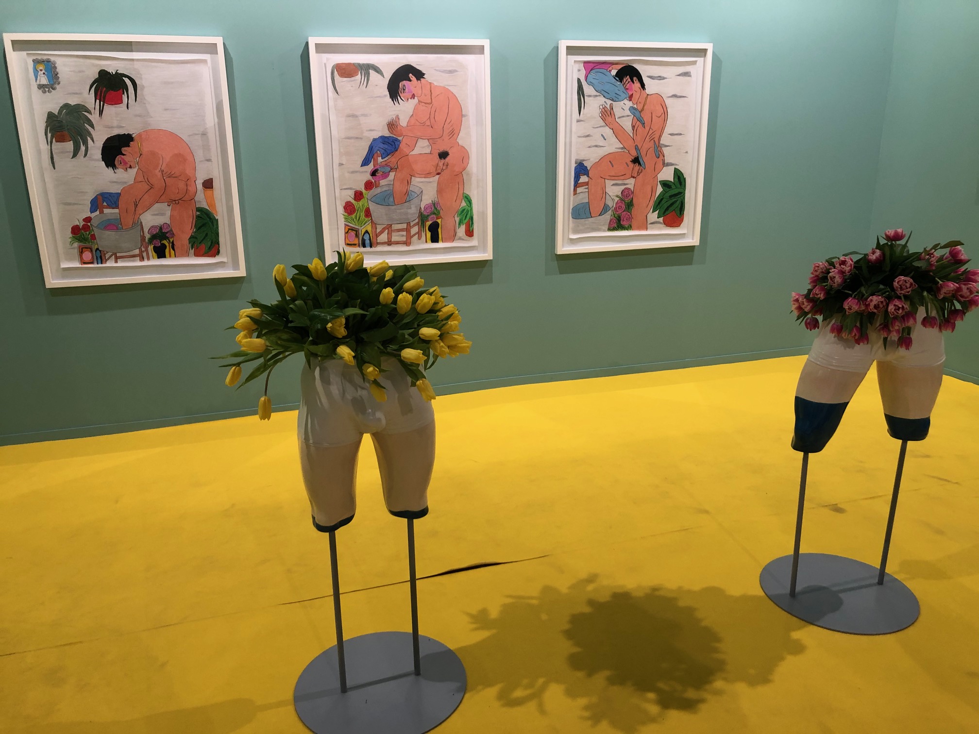 Galería The PIll (Estambul). Obra de Soufiane Ababri y Apolonia Sokol