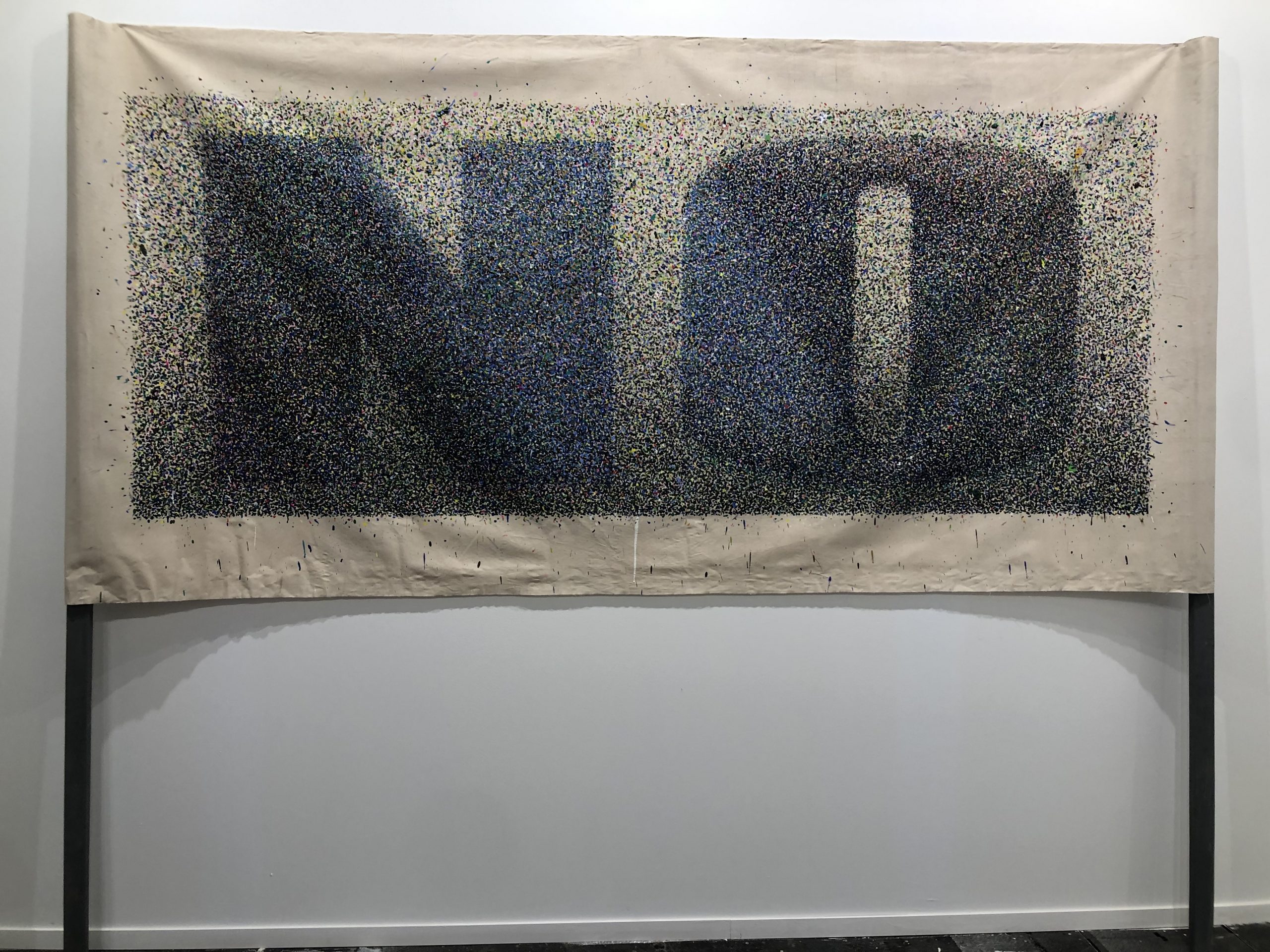 Striscione / Banner. Luca Bertolo.
